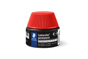 Utensilien zum Schreiben und Zeichnen - Staedtler Refill ink Lumocolor permanent Red 4 pcs. - 487 17-2