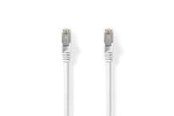 Netzwerk - Kabel - Nedis Cat 8.1 Network Cable | S/FTP | RJ45 Male | RJ45 Male - Weiß - 20m - CCGL85520WT200