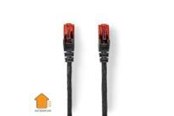 Netzwerk - Kabel - Nedis CAT6 Network Cable | RJ45 Male | RJ45 Male | U/UTP | 20.0 m - Schwarz - 20m - CCGL85900BK200