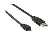 USB Kabel - Nedis - USB cable - USB to Micro-USB Type B - 1 m - CCGP60505BK10