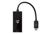 Display Kabel - Nedis - USB / DisplayPort adapter - USB-C to Mini DisplayPort - 20 cm - CCGP64452BK02