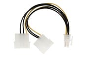 Stromkabel (Intern) - Nedis - power adapter - PCI Express to 4 pin internal power (12V) - 15 cm - CCGP74210VA015