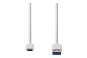 USB Kabel - Nedis - USB-C cable - 24 pin USB-C to USB Type A - 1 m - CCGW61650WT10