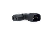 Andere Kabel - Nedis Extension Plug | IEC-320-C13 | IEC-320-C14 | Angled Left - CEGB11903BK