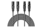 Audio Kabel - Nedis OnStage series audio extension cable - 3 m - COTH15030GY30