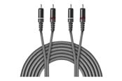 Audio Kabel - Nedis OnStage series audio cable - 1.5 m - COTH24200GY15