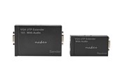 Repeater, boosters, bridges & Transceiver - Nedis CREP5930BK - transmitter and receiver - video/audio extender - VGA - CREP5930BK