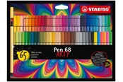 Utensilien zum Schreiben und Zeichnen - STABILO - Pen 68 ARTY cardboard wallet of 65 colors - 204074