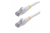 Netzwerk - Kabel - StarTech.com 50cm White CAT8 Ethernet Cable Snagless S/FTP 25G/40G - patch cable - 50 cm - white - Weiß - 0.5m - NLWH-50C-CAT8-PATCH