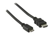 Display Kabel - Nedis HDMI cable with Ethernet - 2 m - CVGB34500BK20