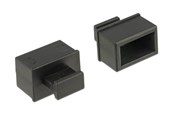 Netzwerkzubehör - DeLOCK Dust Cover for SFP Slot with Grip (10-Pack) - 64021