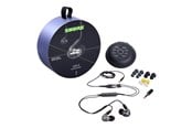 Kopfhörer/Headsets - Shure AONIC 4 - Black *DEMO* - SE42HYBK+UNI-EFS