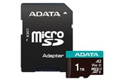 Speicherkarten - A-Data Premier Pro MicroSD/SD V30S - 100MB/s - 1TB - AUSDX1TUI3V30SA2-RA1