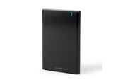 Festplatten Zubehör - Nedis HDDE25410BK storage drive enclosure - HDDE25410BK