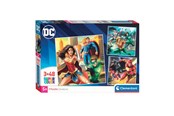 Puzzle - Clementoni Jigsaw Puzzle Super Color Square DC Comics Justice League 3x48pcs. Boden - 25296