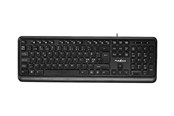 Tastaturen - Nedis - keyboard - QWERTY - Nordic - black - Tastaturen - Nordisch - Schwarz - KBMU200BKND