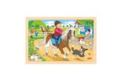 Puzzle - Goki Sunset Glow Pool 131L 114x25 cm Holz - 57412
