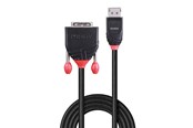 Display Kabel - Lindy DisplayPort to DVI-D Cable - 2m - 41491
