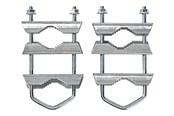 Kabelkanal / Kabelschlauch - Nedis SDMC100ME - clamp kit - SDMC100ME