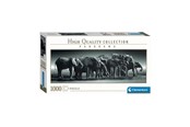 Puzzle - Clementoni Jigsaw Puzzle Panorama Herd of Giants 1000pcs. Boden - 39836