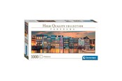 Puzzle - Clementoni Jigsaw Puzzle Panorama Bright Amsterdam 1000pcs. Boden - 39838