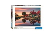 Puzzle - Clementoni Jigsaw Puzzle Zaanse Schans 1500 pcs. Boden - 31696