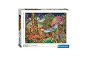 Puzzle - Clementoni Jigsaw Puzzle Woodland Fantasy Garden 1500 pcs. Boden - 31707