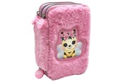 Schul-Zubehör - Tinka Triple Pencil Case – Bee – Pink – Cool School - 8-804205