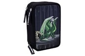 Schul-Zubehör - Tinka Triple Pencil Case – Dragon – Black – Cool School - 8-804208