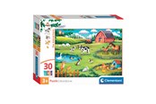 Puzzle - Clementoni Jigsaw Puzzle Super Color The Animal Farm 30 pcs. 2D Puzzles - 20286