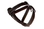 Hunde - Ezydog -  Harness Neoprene Black M 10-19Kg - 605.0318