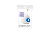 Reinigung - Simplehuman Code J maßgeschneiderte Müllbeutel, Packung mit 20, weiß - CW0169