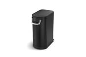 Hunde - Simplehuman 30L mittlerer Futterbehälter für Haustiere, schwarz - CW2112