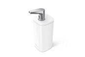 Seifenspender  - Simplehuman 295 ml Seifenspender, weißer Stahl - KT1193