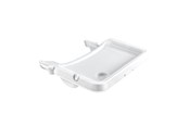 Babypflege - Hauck Alpha Tray high chair tray white - 661871