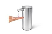 Seifenspender  - Simplehuman 266 ml wiederaufladbare Sensorpumpe, gebürstet - ST1082