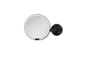 Kosmetik Spiegel - Simplehuman festverdrahteter Wandmontage-Sensor-Spiegel, Schwarz - ST3065