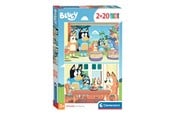 Puzzle - Clementoni Jigsaw Puzzle Super Color Bluey 2x20pcs. Boden - 24807