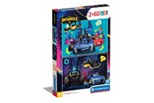 Puzzle - Clementoni Jigsaw Puzzle Super Color Batwheels 2x60pcs. Boden - 24812