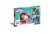 Puzzle - Gabby's Dollhouse Jigsaw Puzzle Super Color Square (3x48 pcs) Boden - 25295