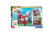 Puzzle - Clementoni Jigsaw Puzzle Super Color Square Marvel Spidey and His Friends 3x48pcs. Boden - 25294