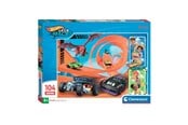 Puzzle - Clementoni Jigsaw Puzzle Super Color Hot Wheels 104pcs. Boden - 25776