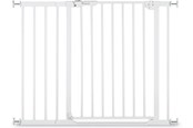Babypflege - Hauck Clear Step Autoclose 2 security gate 75 - 80 cm white + 21 cm extension piece - 59750