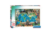 Puzzle - Clementoni Jigsaw Puzzle Super Color The Wonderful Animal World 300pcs. Boden - 21723