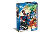 Puzzle - Clementoni Jigsaw Puzzle DC Comics Justice League 500pcs. Boden - 35531