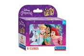 Puzzle - Clementoni Block Puzzle Disney Princess 6 pcs. Block - 40660
