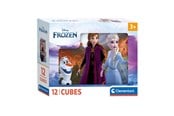 Puzzle - Clementoni Block Puzzle Frozen 12pcs. Block - 41192