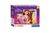 Puzzle - Clementoni Block Puzzle Disney Princess 12pcs. Block - 41197