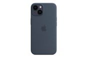 Handys - Cover & Cases - Apple iPhone 14 Silicone Case with MagSafe - Storm Blue - MW5T3ZM/A