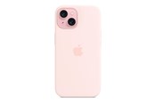 Handys - Cover & Cases - Apple iPhone 15 Silicone Case with MagSafe - Light Pink - MXPH3ZM/A